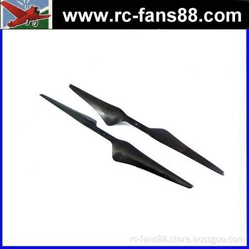 15x 5.5 Carbon Propeller Set (one CW, one CCW) for large multi-rotor aircraft application.